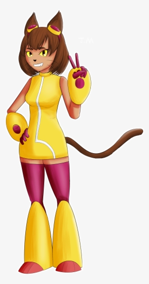 Fan Art Of Rubberross's Cat Girl - Cartoon #3027026