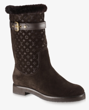 Louis Vuitton Wintry Half Boot In Suede Leather - Shoe #3027691
