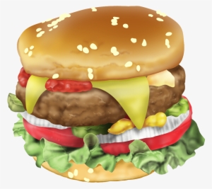 Hamburger - Hamburger Illustration #3027873