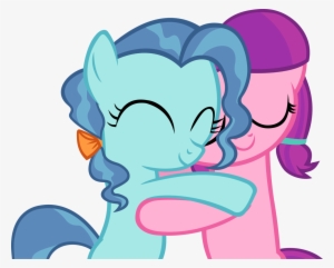 Ironm17, Eyes Closed, Hug, Lily Longsocks, Petunia - Mlp Lily Longsocks Base #3027938