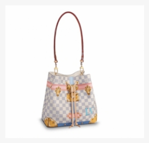 N41066 Louis Vuitton 2018 Premium Resort Damier Azur - Louis Vuitton Neonoe Azur #3028039