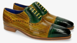 Oxford Shoes Lewis 36 Green Sun Lines Dark Brown - Melvin & Hamilton 'lewis 36' Brogues #3028566