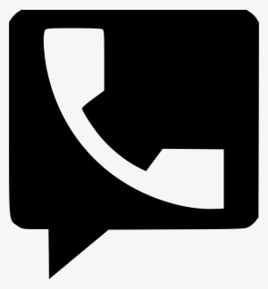 Google Voice Comments - Black Google Voice Icon #3028765