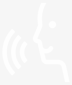 Smart Phone Control Light - Voice White Icon #3028925