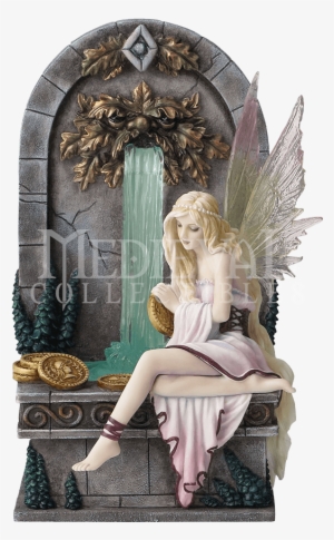 Fairy Wishing Well By Selina Fenech - Fairy Wishing Well Led Light Fountain Sculpture #3029228