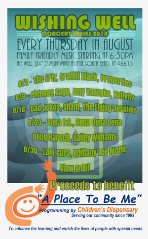 Wishing Well Concert Series Fundraiser For Cd @ The - Flyer #3029255