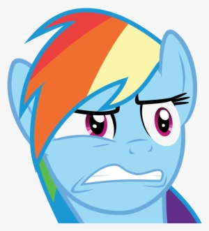 Sollace, Cringing, Daring Done, Faic, Frown, Grimace, - My Little Pony Rainbow Dash Vector #3029950