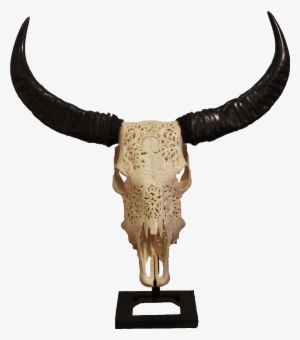 White Buffalo Head - White #3030511