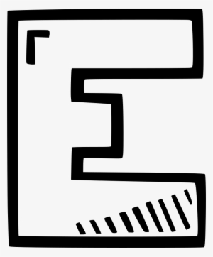 Letter E Comments - Letter E Icon Png #3031051