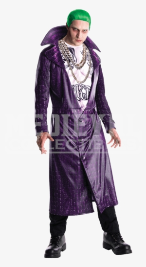 Deluxe Adult Suicide Squad Joker Costume - Suicide Squad Joker Dress #3033132
