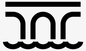 Bridge Icon Png - Bridge Over Water Icon #3034608