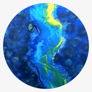 "ipu Of Blue Bubbles\ - Circle #3034998