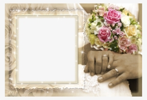 Png Wedding Images For Photoshop Ivory Wedding Table - Moldura Para Foto De Casamento #3036013