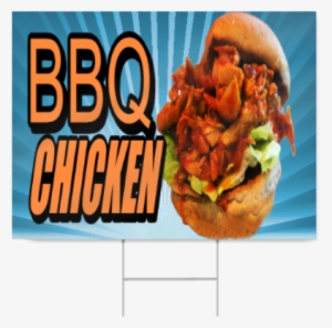 Bbq Chicken Sign - Fast Food #3036584