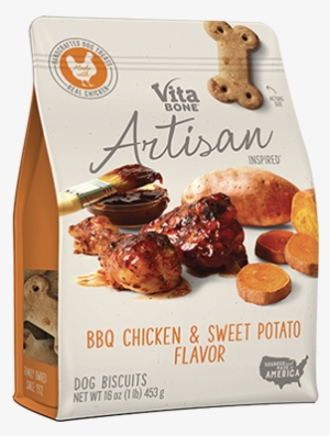 Vita Bone Artisan Inspired Bbq Chicken & Sweet Potato - Vita Bone Artisan Dog Biscuits #3036708