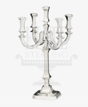 Close Bagatel Silver Candelabra 5 Branch - Champagne Stemware #3036974
