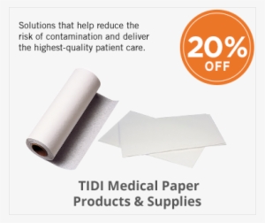 Tidi - Tidi 79136 Headrest Paper Rolls Smooth Headrest Rolls, #3037080 Tidi - Tidi 79136 Headrest Paper Rolls Smooth Headrest Rolls, #3037080