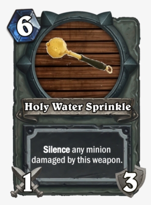Holy Water Sprinkle - Supercollider Hearthstone #3037450
