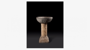 Baptismal Font Or Holy Water Stoup Carved Stone - Baptismal Font #3037640