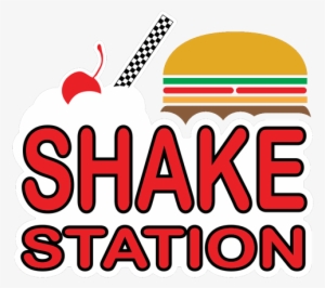 Burger Ice Cream Ellenton Fl Shake Station Logo - Burger And Shake Logo #3037946