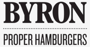 Byron Burger Menu Prices - Byron Hamburgers Logo #3037971