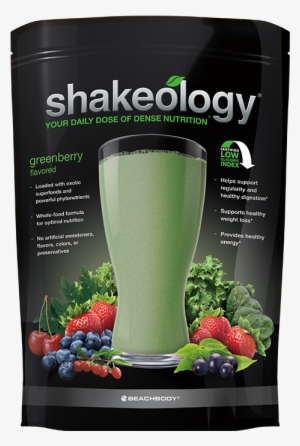 Supplement Facts For Shakeology Greenberry - Chocolate Shakeology #3037973
