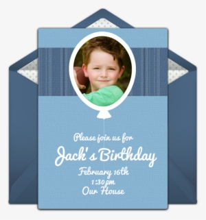 Birthday Balloon Frame Online Invitation - Sticky Jam Postkarte - Happy Birthday #3038768