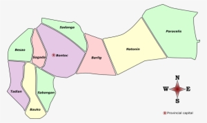 Mountain Province Labelled Map - Map Of Mountain Province #3038788