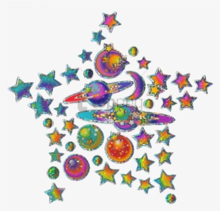 #90s#lisa Frank#stars#star Shaped#lisa Frank - Lisa Frank Stickers Transparent #3038965