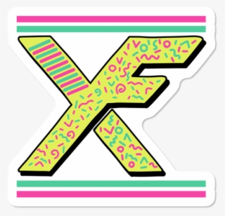 Xfactor 90s Sticker - 1990s #3038995