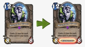 Mountaingiant En Hs Cardupdates - Witchwood Grizzly Art Change #3039149