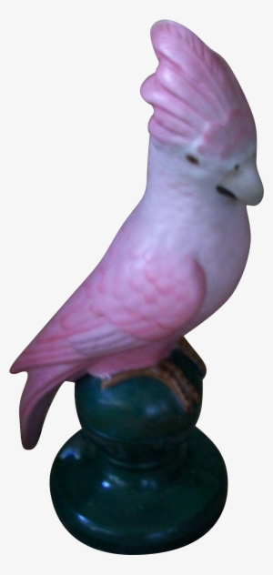 Fulper Parrot Cockatoo Perfume Motif Boudoir Lamp 1910-1929 - Parrot #3039592