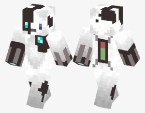 Transparent Minecraft Robot #3039867