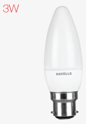 Lumeno Led 3w Candle Light - 3 Watt Led Bulb Warm White #3041206