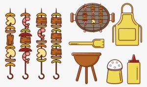 Grill Transparent Png Pictures - Skewers Icon #3041978