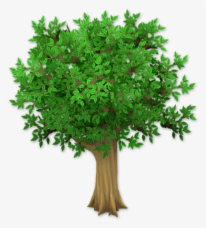 Dark Leafy Tree - Tree Png #3042163