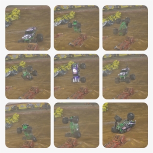 Monster Truck Grave Digger Doing A Back Flip In The - Monster Jam Of Grave Digger Doing A Back Flip #3042382