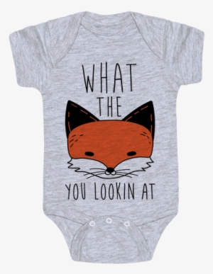What The Fox You Lookin At Baby Onesy - Taylor Swift Baby Onesies #3042486
