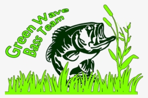Green Wave Bass Team - Sticker Bass Pro Shops Black Bass Sticker Black Bass #3042752