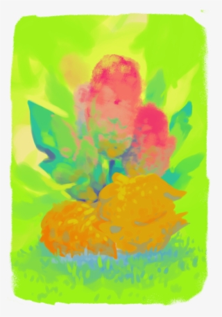 Baby Fox - Floral Design #3042966