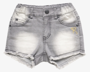 Ryb Tie Dye Denim Short - Shorts #3043276