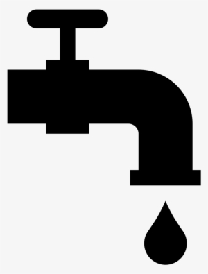 Tap Png - Plumbing Logo Black And White #3043527