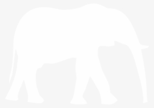 White Elephant Clip Art - Elephant White Clipart #3043883