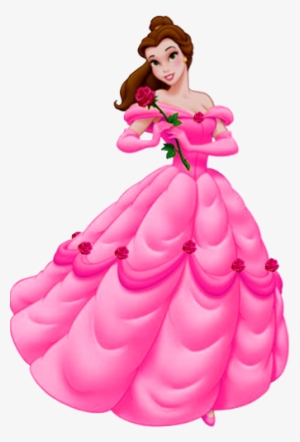 Disney Belle In Pink - Belle Pink Dress Disney Princess #3044254
