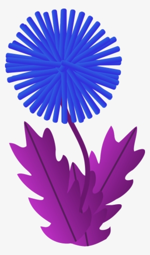 Vector Clip Art - Dandelion Clip Art #3044275
