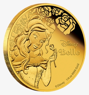 Pure Gold Coin Disney Princess Belle - Disney Princesses Gold Coins #3044279