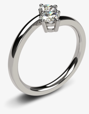 14k White Gold Two-stone Diamond Ring - Ring #3044558