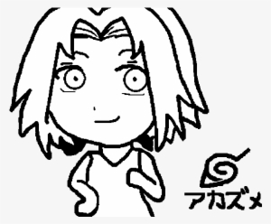 Sakura Haruno Small Coloring Page - Para Desenhar Sakura Haruno #3044944