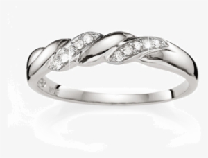 9ct White Gold Diamond Promise Ring - White Gold Diamond Promise Ring #3045025