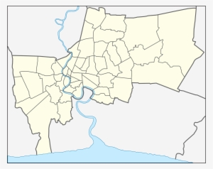 Thailand Bangkok Location Map - Bangkok Districts #3045118